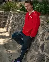 JACKET CHAMPION WATER + WIND RESISTANT RED