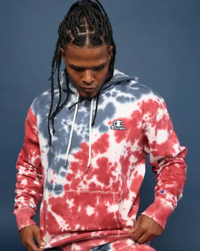 HOODIE CHAMPION TIE DYE