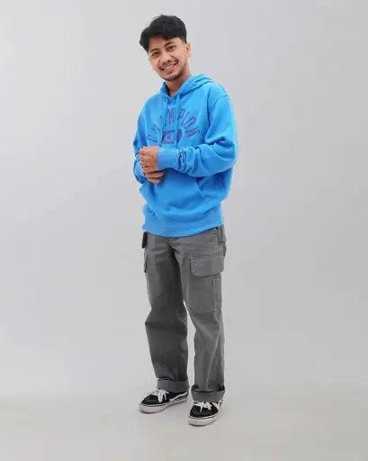 HOODIE CHAMPION SKYBLUE SUN
